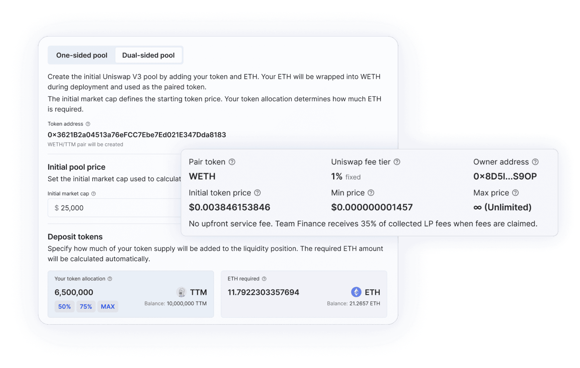 MintPlus token launch with liquidity and locks built in