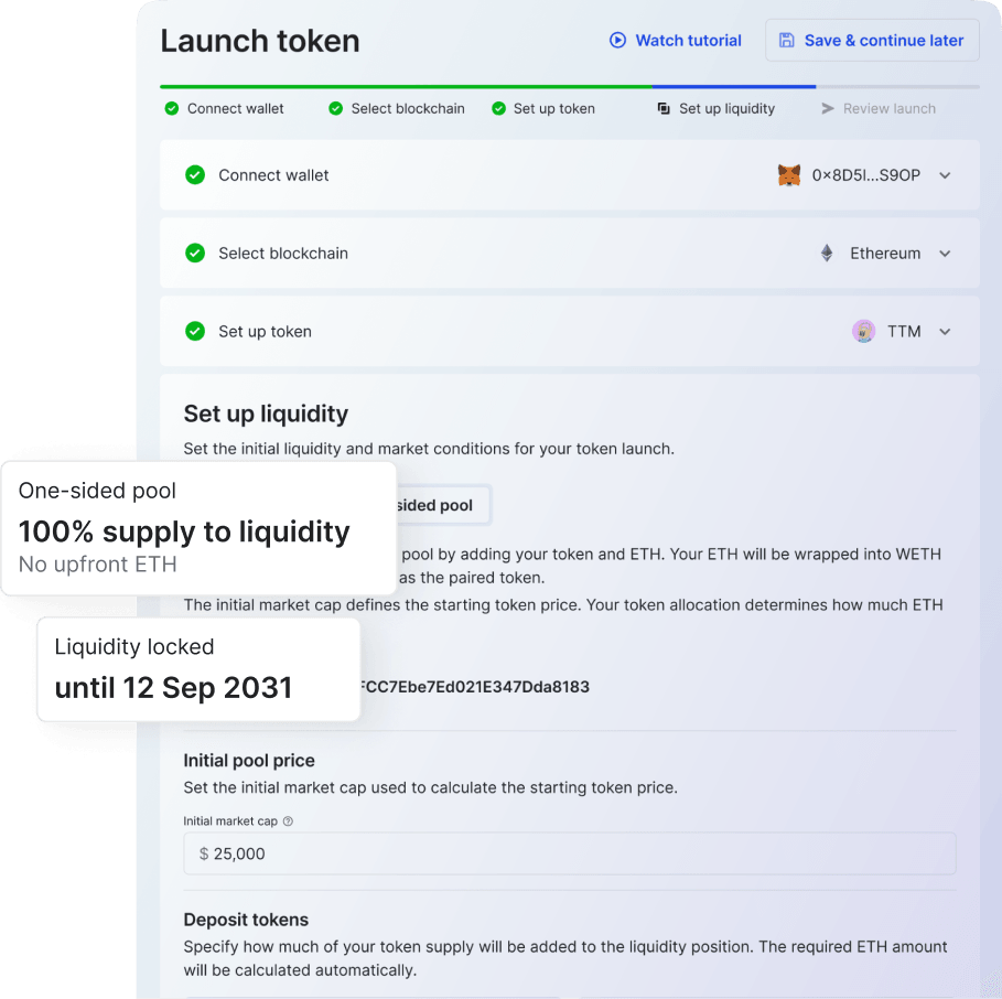 MintPlus token launch preview