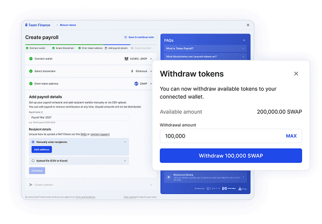 Recurring, trustless payments Recurring, trustless payments
